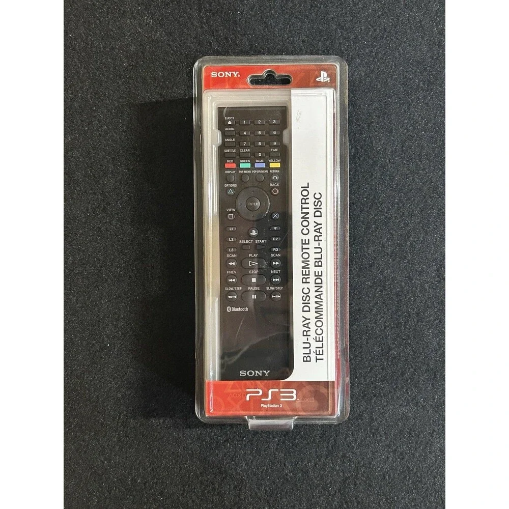 Sony PlayStation 3 PS3 OEM Media/Blu-Ray Disc Remote Control NEW, UNOPENED B-6